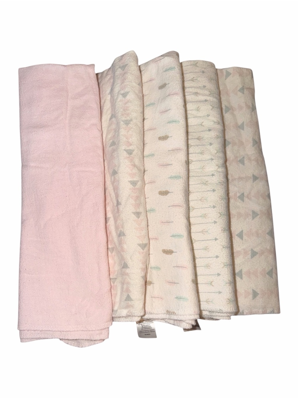 Pink Baby Receiving Blankets
